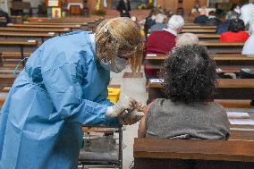 Church Turns Vaccination Centre - Padua