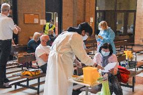 Church Turns Vaccination Centre - Padua