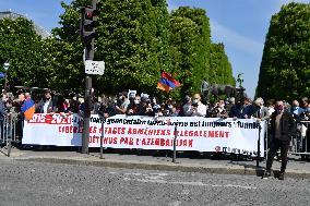 Tribute to the victims of the Armenian Genocide - Paris