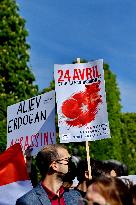 Tribute to the victims of the Armenian Genocide - Paris