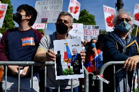 Tribute to the victims of the Armenian Genocide - Paris