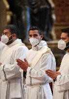 Pope Francis ordains 9 new priests - Vatican