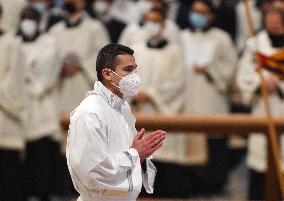 Pope Francis ordains 9 new priests - Vatican