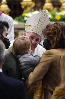 Pope Francis ordains 9 new priests - Vatican