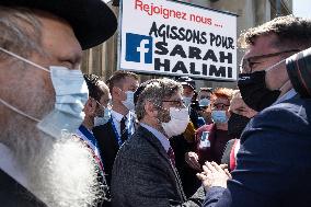 French protesters demand trial for Sarah Halimi's killer