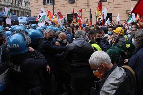 Alitalia Employees Demonstration - Rome