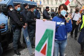 Alitalia Employees Demonstration - Rome