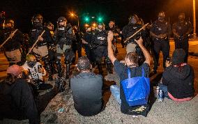 Protest Over Andrew Brown Shooting - Elizabeth City