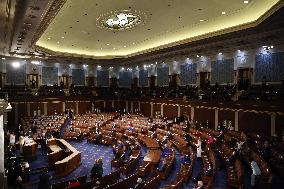 Biden Delivers First Joint Address To Congress - Washington