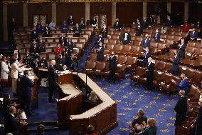 Biden Delivers First Joint Address To Congress - Washington