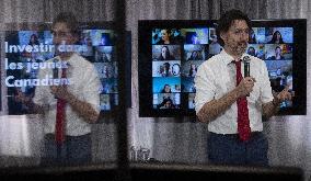 Trudeau Holds Virtual Town Hall Meeting - Ottawa