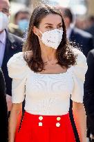 Queen Letizia At The 4th Congress About Strange Diseases - Murcia