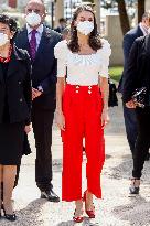 Queen Letizia At The 4th Congress About Strange Diseases - Murcia