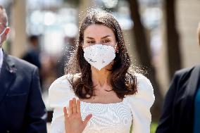 Queen Letizia At The 4th Congress About Strange Diseases - Murcia