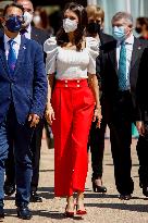 Queen Letizia At The 4th Congress About Strange Diseases - Murcia