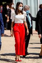 Queen Letizia At The 4th Congress About Strange Diseases - Murcia