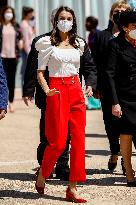 Queen Letizia At The 4th Congress About Strange Diseases - Murcia