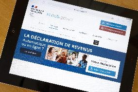 Online Tax Declaration - France
