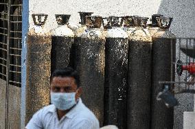 Covid-19 Emergency In Kolkata - India