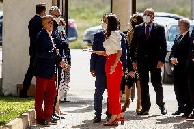 Queen Letizia At The 4th Congress About Strange Diseases - Murcia
