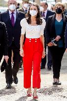 Queen Letizia At The 4th Congress About Strange Diseases - Murcia
