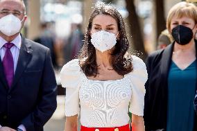 Queen Letizia At The 4th Congress About Strange Diseases - Murcia