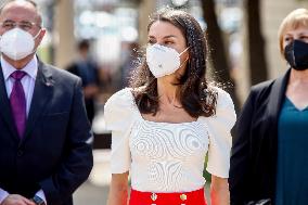 Queen Letizia At The 4th Congress About Strange Diseases - Murcia