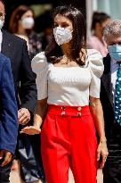 Queen Letizia At The 4th Congress About Strange Diseases - Murcia