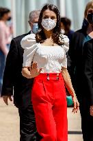 Queen Letizia At The 4th Congress About Strange Diseases - Murcia