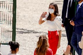Queen Letizia At The 4th Congress About Strange Diseases - Murcia