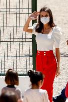 Queen Letizia At The 4th Congress About Strange Diseases - Murcia