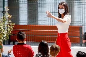 Queen Letizia At The 4th Congress About Strange Diseases - Murcia