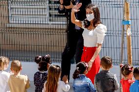 Queen Letizia At The 4th Congress About Strange Diseases - Murcia