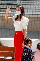 Queen Letizia At The 4th Congress About Strange Diseases - Murcia