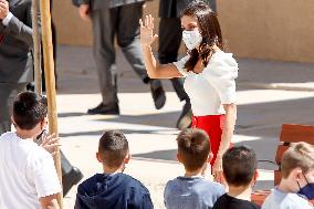 Queen Letizia At The 4th Congress About Strange Diseases - Murcia