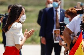 Queen Letizia At The 4th Congress About Strange Diseases - Murcia