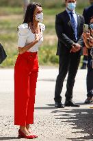 Queen Letizia At The 4th Congress About Strange Diseases - Murcia