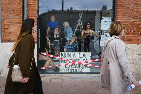 Artists Behind Store Windows Against Precariousness - Toulouse