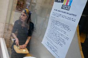 Artists Behind Store Windows Against Precariousness - Toulouse