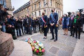 Marine Le Pen Pays Tribute To Jeanne dArc - Paris