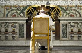 Pope Francis opens Marathon of Prayer against Covid-19 - Vatican