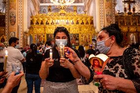 Holy Fire Marks Eastern Orthodox Easter - Beirut