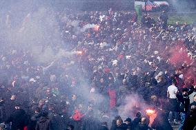 Ajax Amsterdam Supporters Celebrate The Achievement Of The 35Th National Title In Club History