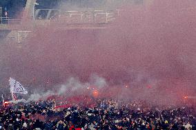 Ajax Amsterdam Supporters Celebrate The Achievement Of The 35Th National Title In Club History