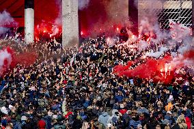 Ajax Amsterdam Supporters Celebrate The Achievement Of The 35Th National Title In Club History