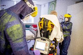 Covid-19 emergency room at a hospital - Netherlands