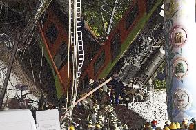 At least 23 dead and 79 injuring after subway crash - Mexico