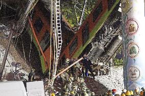 At least 23 dead and 79 injuring after subway crash - Mexico
