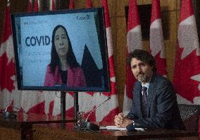 Justin Trudeau News Conference - Ottawa