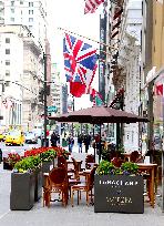 Angelina Paris And Longchamp On Fifth Avenue - NYC